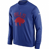Men's Buffalo Bills Nike Royal Circuit Alternate Sideline Performance Sweatshirt,baseball caps,new era cap wholesale,wholesale hats
